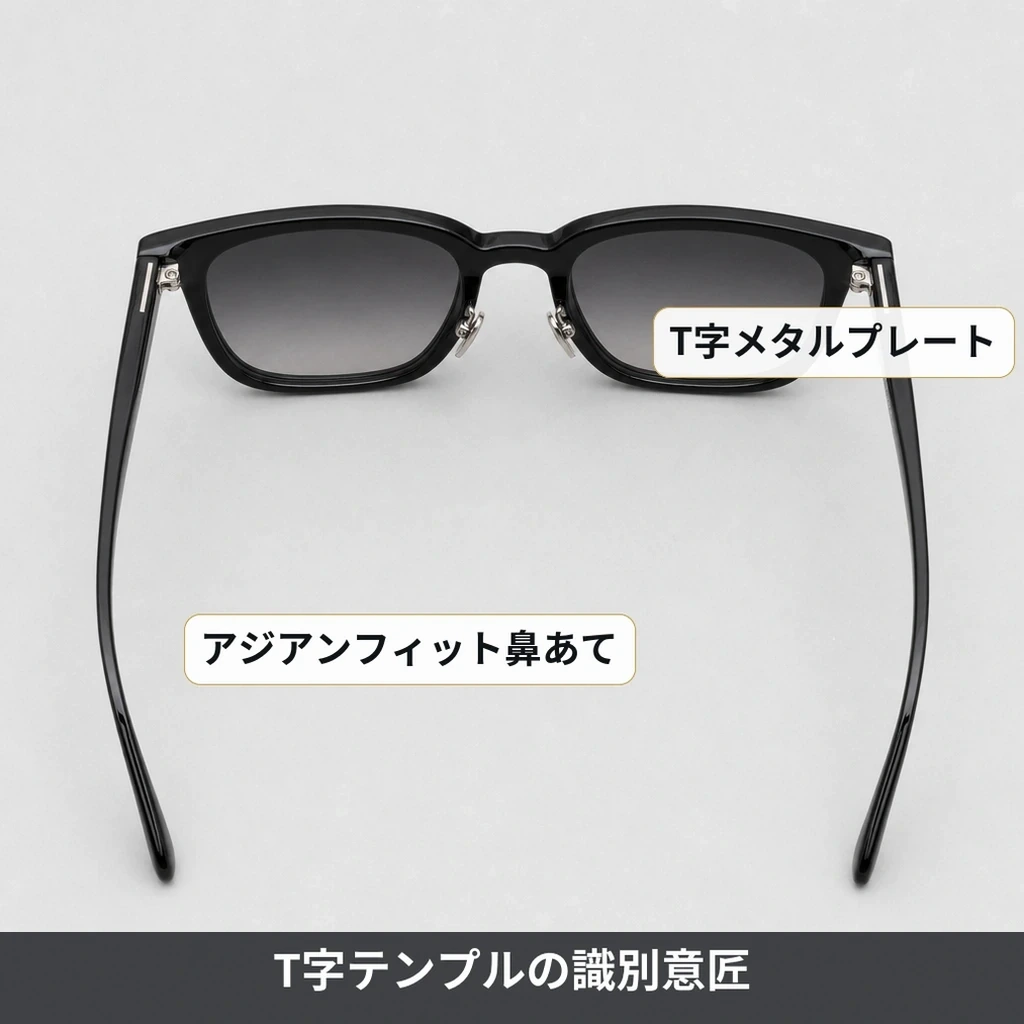 トムフォードFT0237とFT0237-Fの型番違いを比較するイメージ。アジアンフィットとレギュラー、01Bと52Nの違いがわかるサングラス