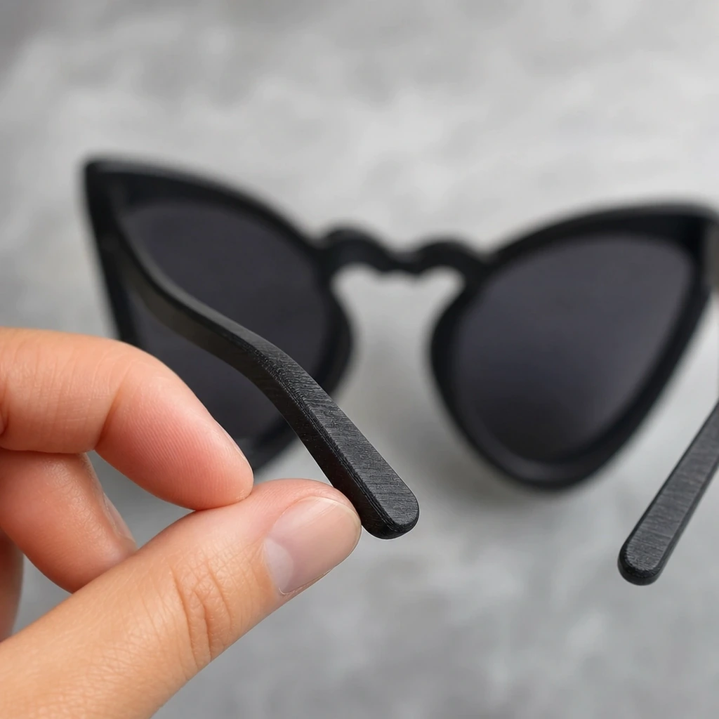 ローラ愛用MYKITAとMaison MargielaのMMRAW015バタフライサングラスのこなれ感あるイメージ